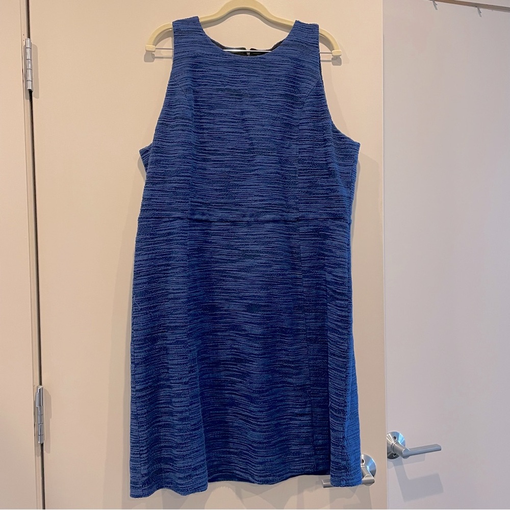 LOFT Sleeveless Stretxh Sheath Dress Size 18